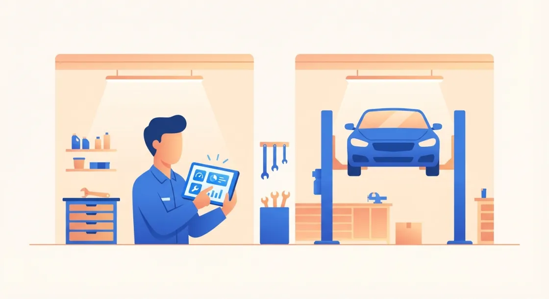 Screenshot de Oficina Geral no Mecánica MX — software para oficinas mecânicas automotivas